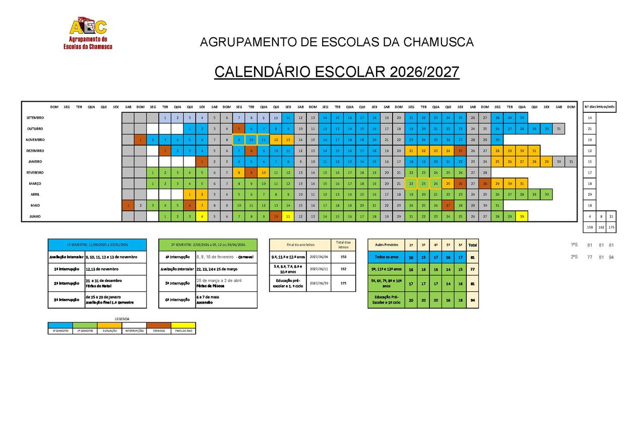 Calend&aacute;rio Escolar 2026_27