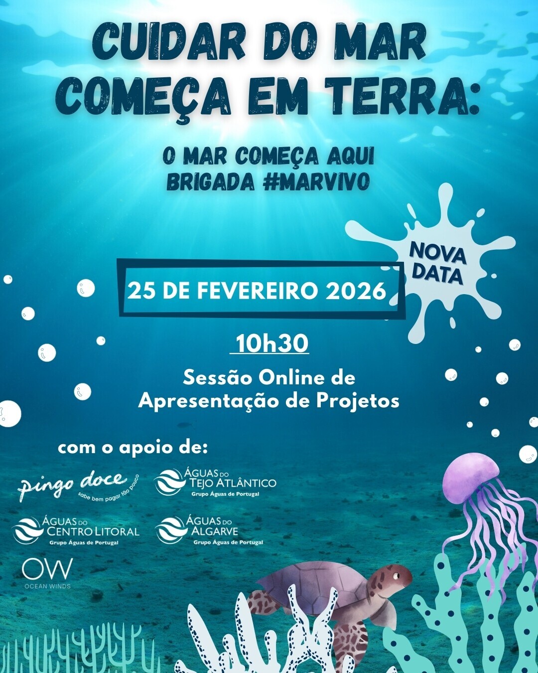 o mar come&ccedil;a aqui